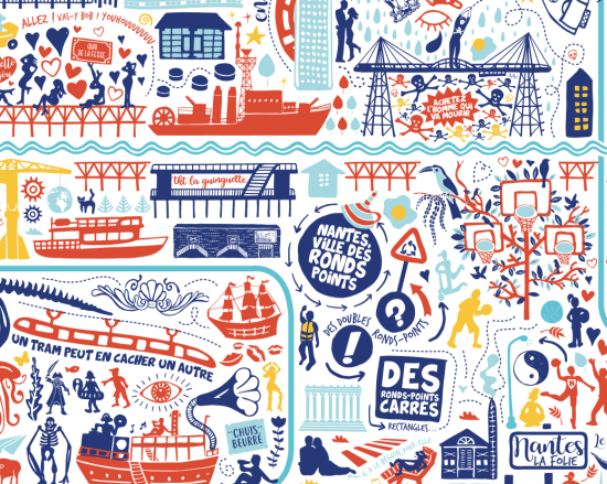 Fresque Nantes-la-Folie